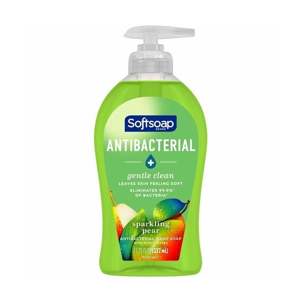 Colgate-Palmolive Co Hand Soap, Liquid, Pear, Antibacterial, 11.25 oz, Green CPCUS07326A - main